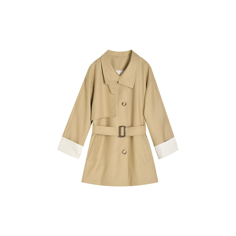 Belted Trench Coat - Sofia Romano