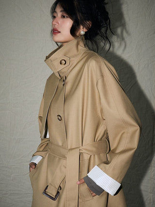 Belted Trench Coat - Sofia Romano