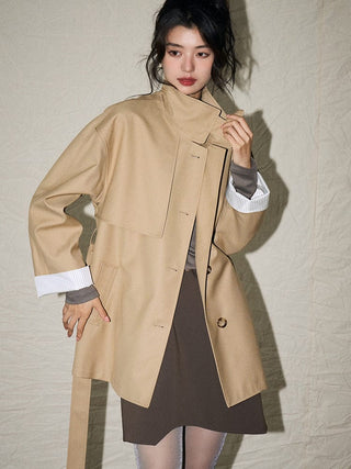 Belted Trench Coat - Sofia Romano