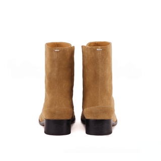 Bronze Leather Split - Toe Tabi Boots - Sofia Romano