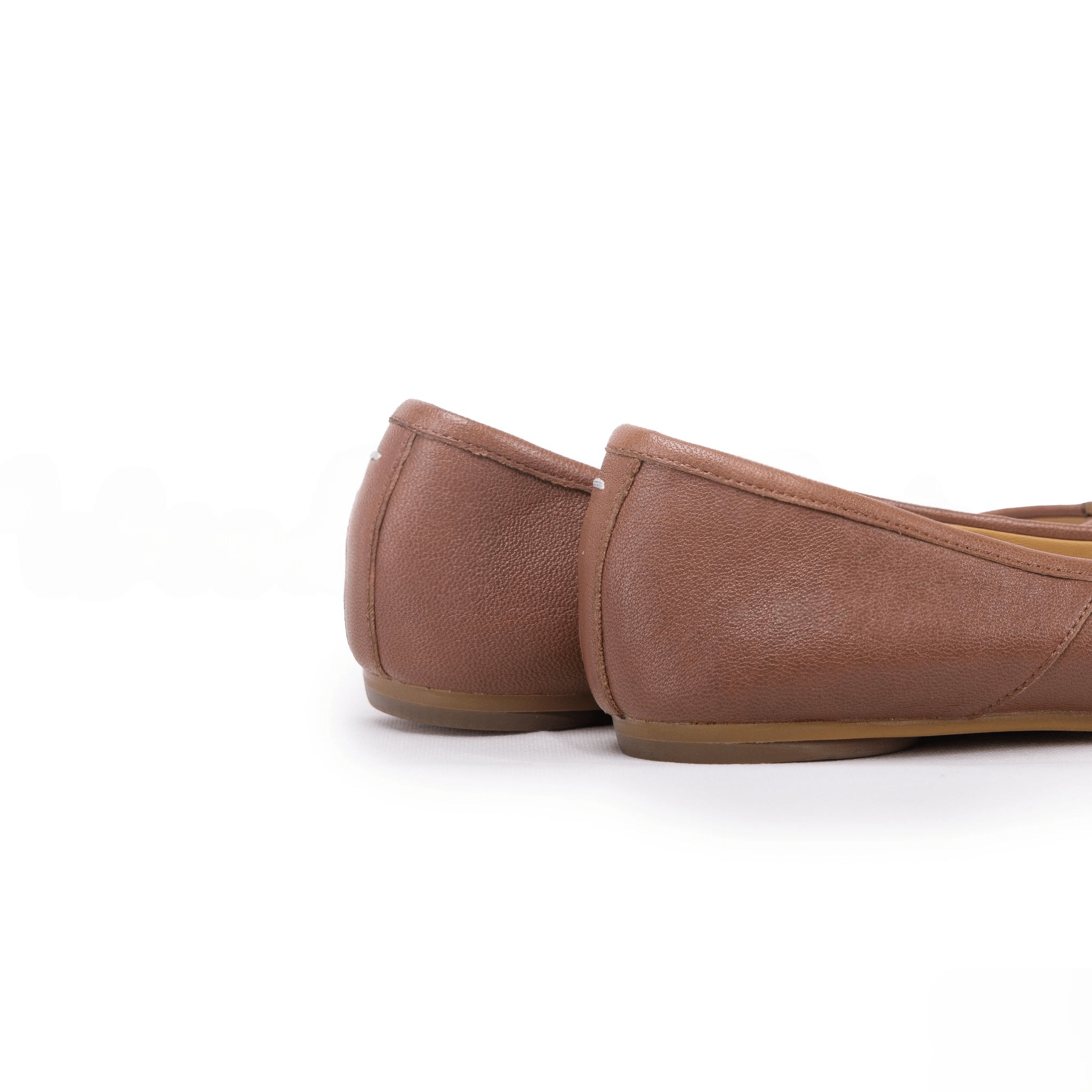 Brown Leather Split - Toe Sandals - Sofia Romano