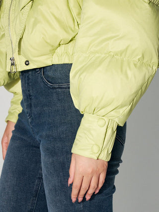 Cropped Down Puffer Jacket - Sofia Romano