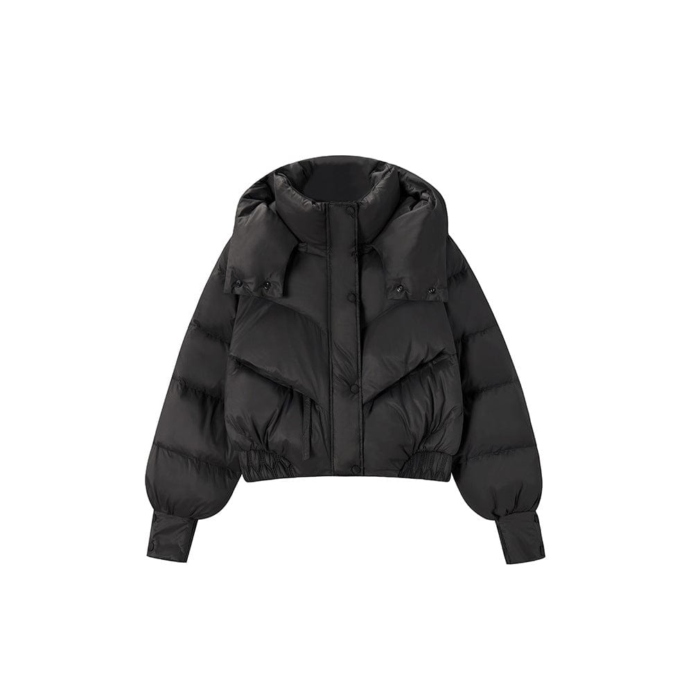 Cropped Down Puffer Jacket - Sofia Romano