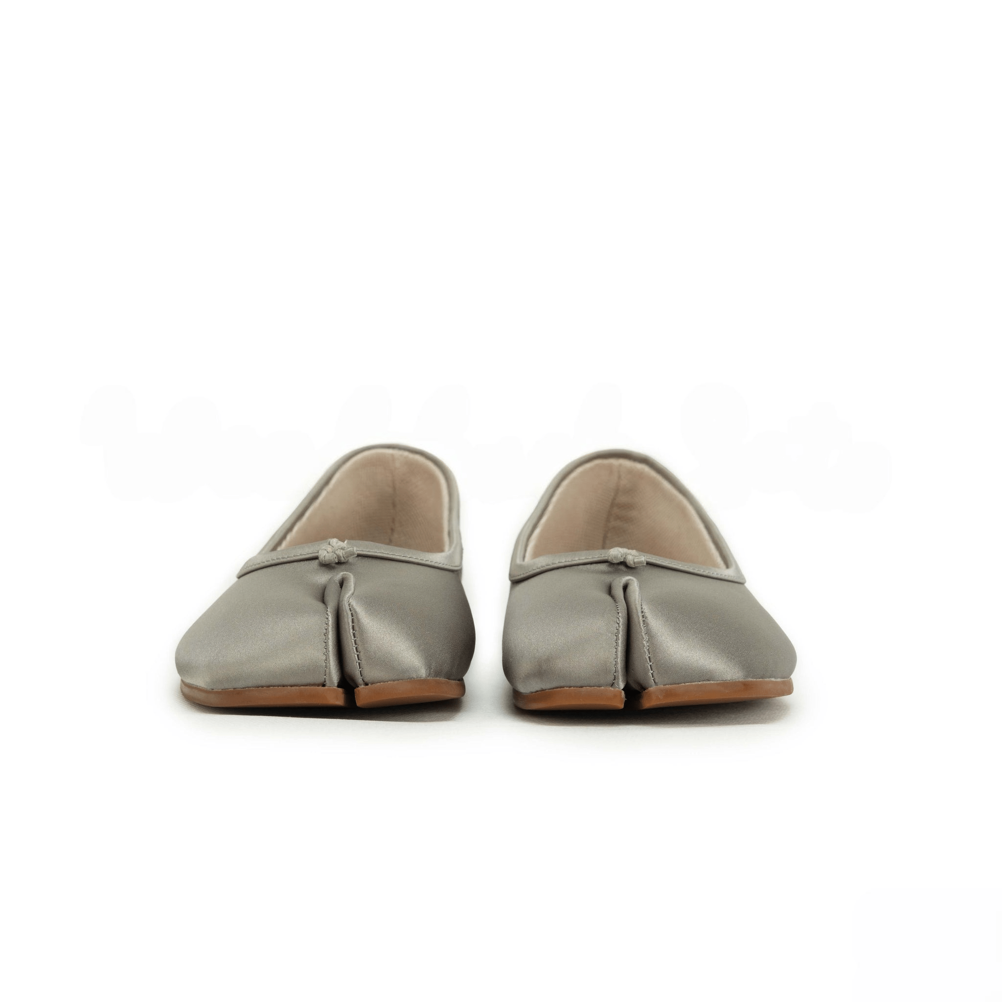 Grey Split - Toe Tabi Ballerinas - Sofia Romano