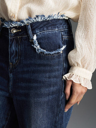 High Waist Wide Leg Jeans - Sofia Romano