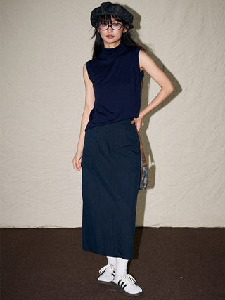 High - Waisted Cargo Maxi Skirt - Sofia Romano