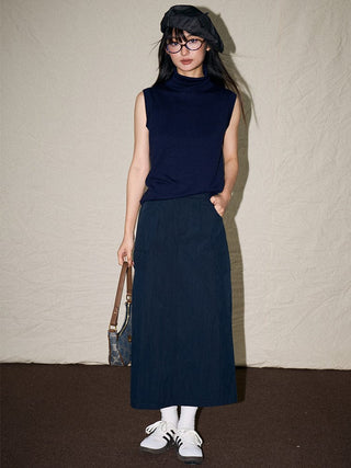 High - Waisted Cargo Maxi Skirt - Sofia Romano