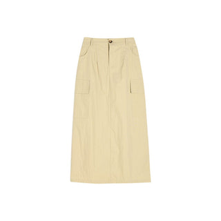 High - Waisted Cargo Maxi Skirt - Sofia Romano