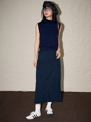 High - Waisted Cargo Maxi Skirt - Sofia Romano