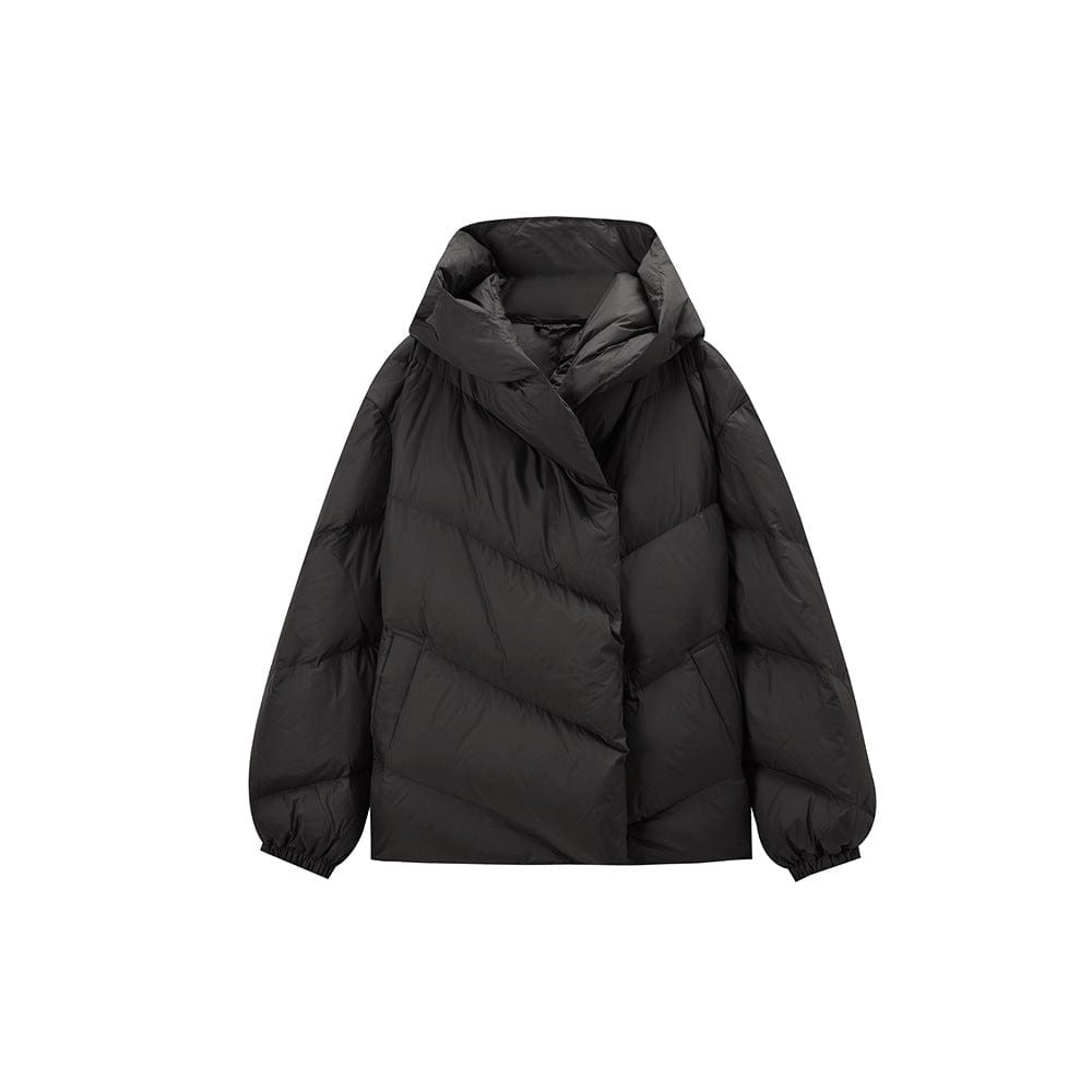 Hooded Down Jacket - Sofia Romano