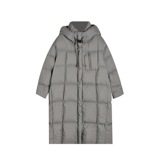 Hooded Long Puffer Jacket - Sofia Romano