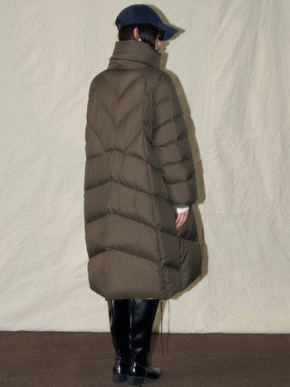 Long Puffer Winter Coat - Sofia Romano