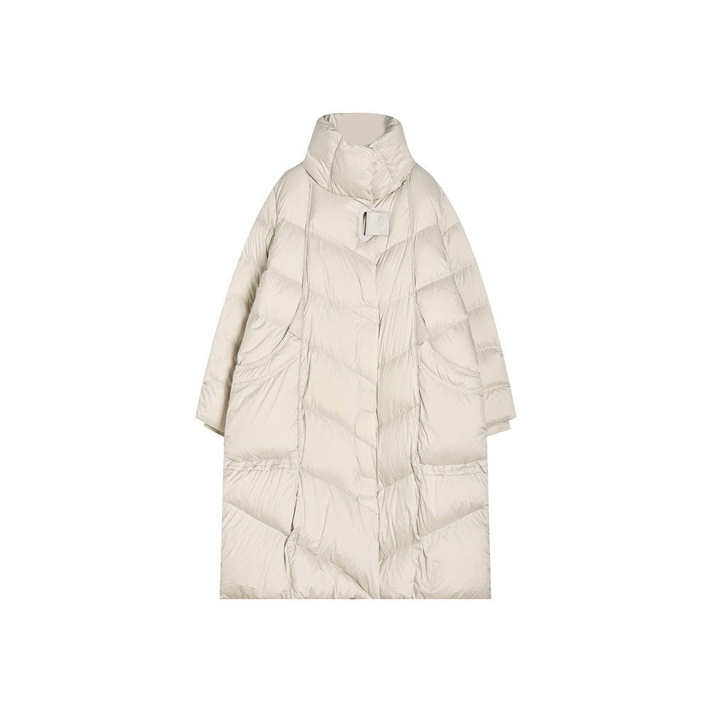 Long Puffer Winter Coat - Sofia Romano