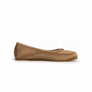 Metallic Bronze Split - Toe Tabi Ballerinas - Sofia Romano