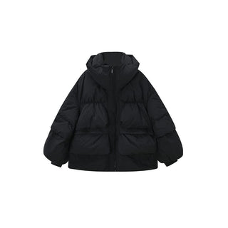 Puffer Jacket with High Collar - Sofia Romano