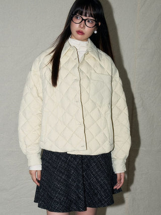 Quilted Down Jacket - Sofia Romano