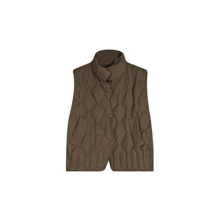 Quilted Down Vest - Sofia Romano