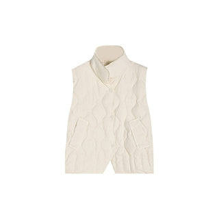 Quilted Down Vest - Sofia Romano