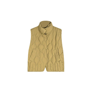 Quilted Down Vest - Sofia Romano