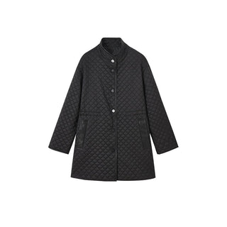 Quilted Mid - Length Jacket - Sofia Romano