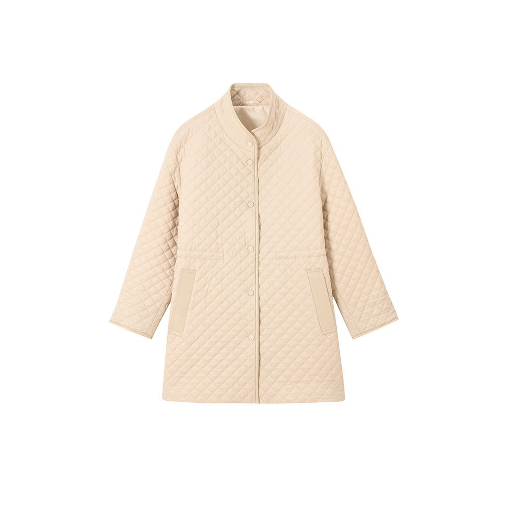 Quilted Mid - Length Jacket - Sofia Romano