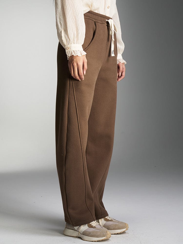 Relaxed Straight - Leg Jogger Pants - Sofia Romano