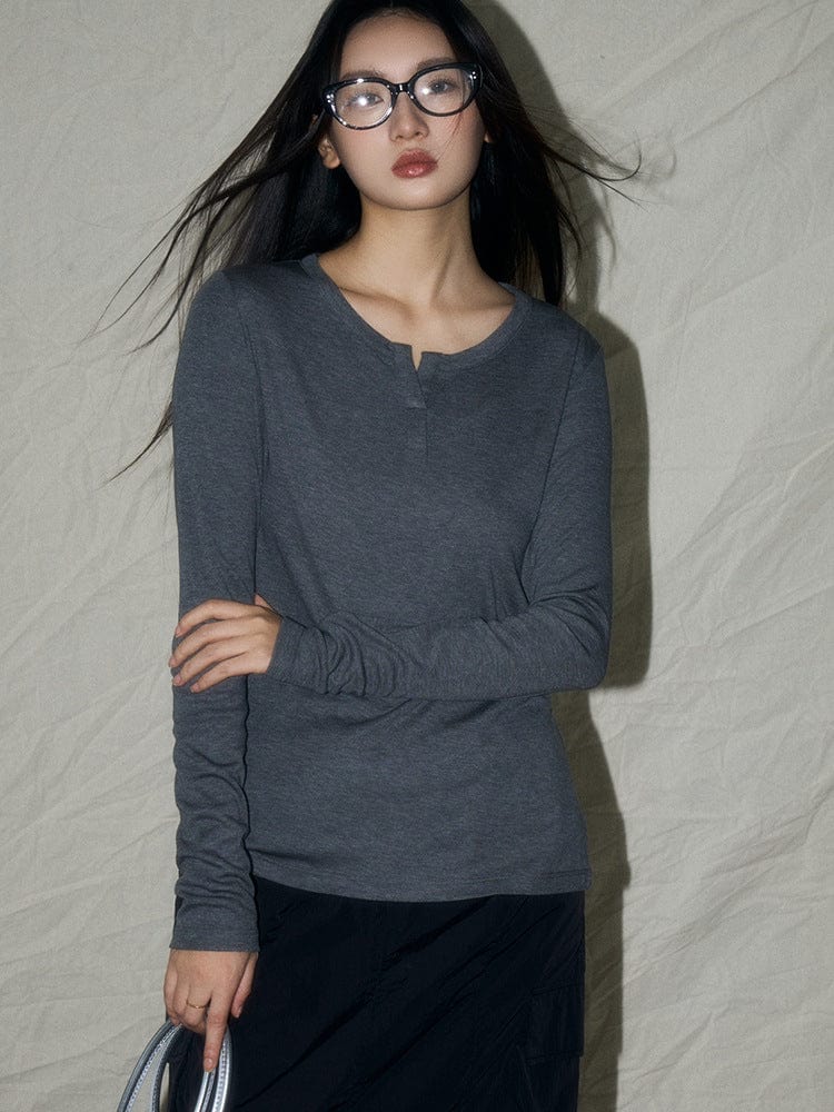 Soft Long Sleeve Top - Sofia Romano