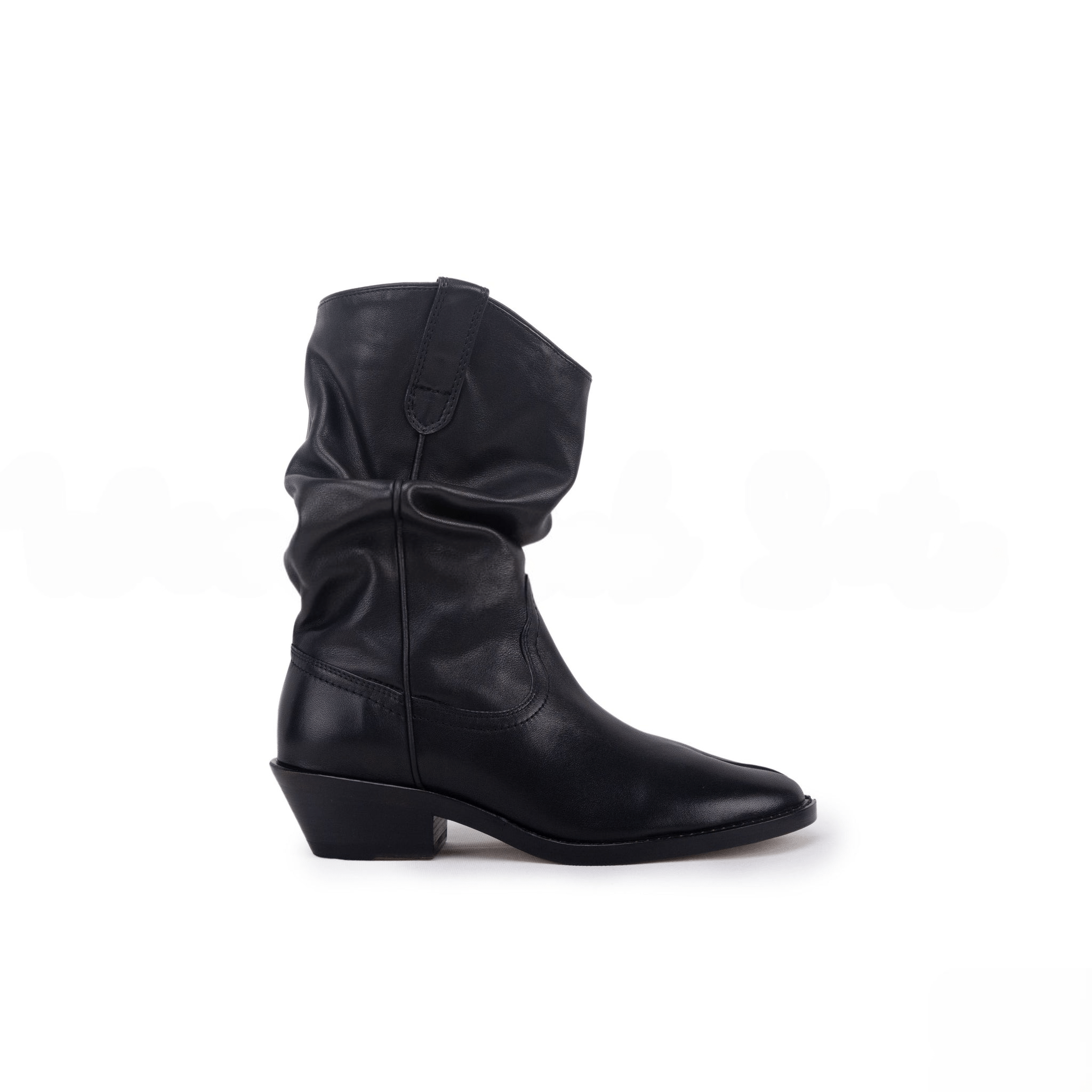 Split - Toe Western Tabi Leather Boots - Sofia Romano