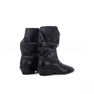 Split - Toe Western Tabi Leather Boots - Sofia Romano