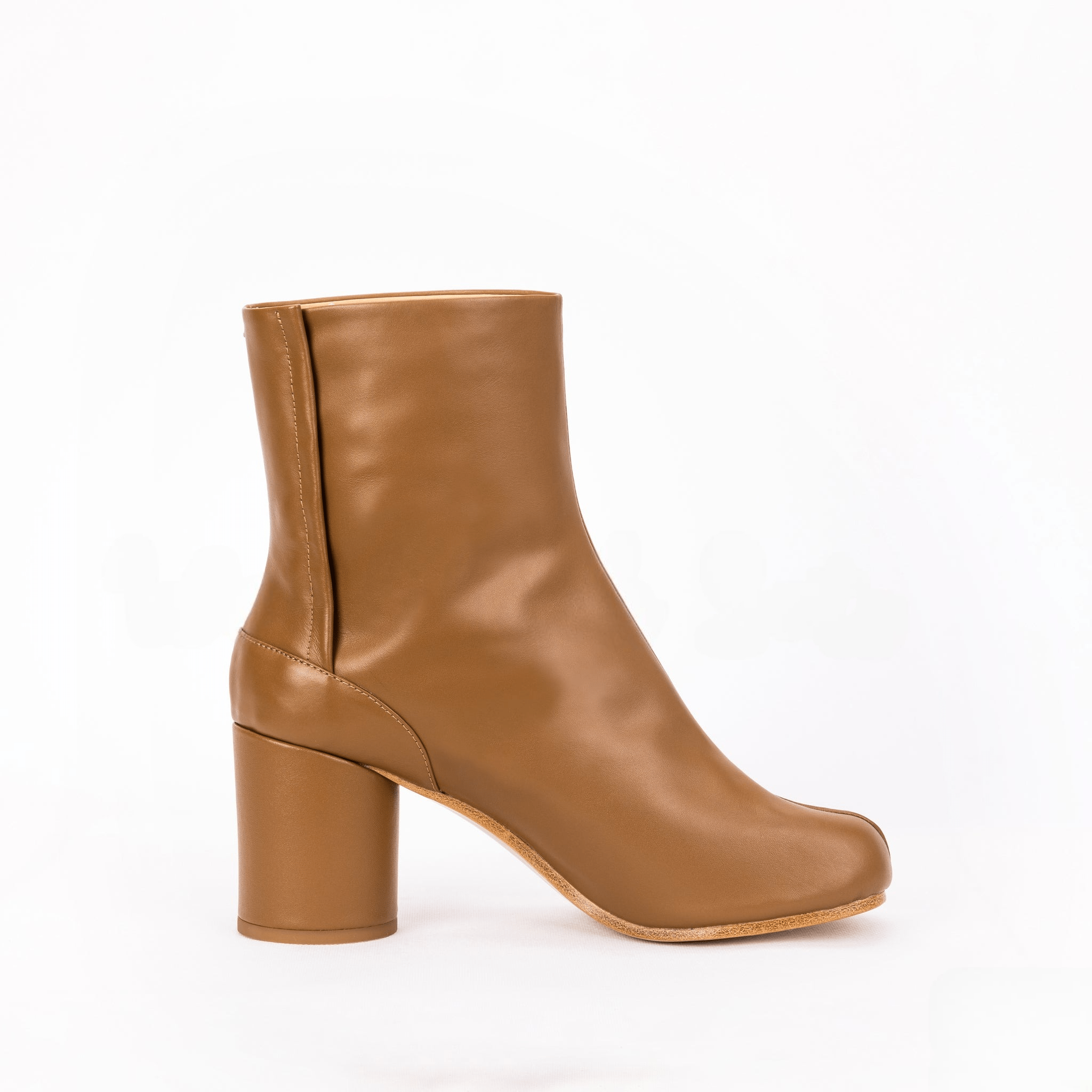 Tabi Split - Toe Leather Boots 8cm Heel - Sofia Romano