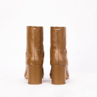 Tabi Split - Toe Leather Boots 8cm Heel - Sofia Romano