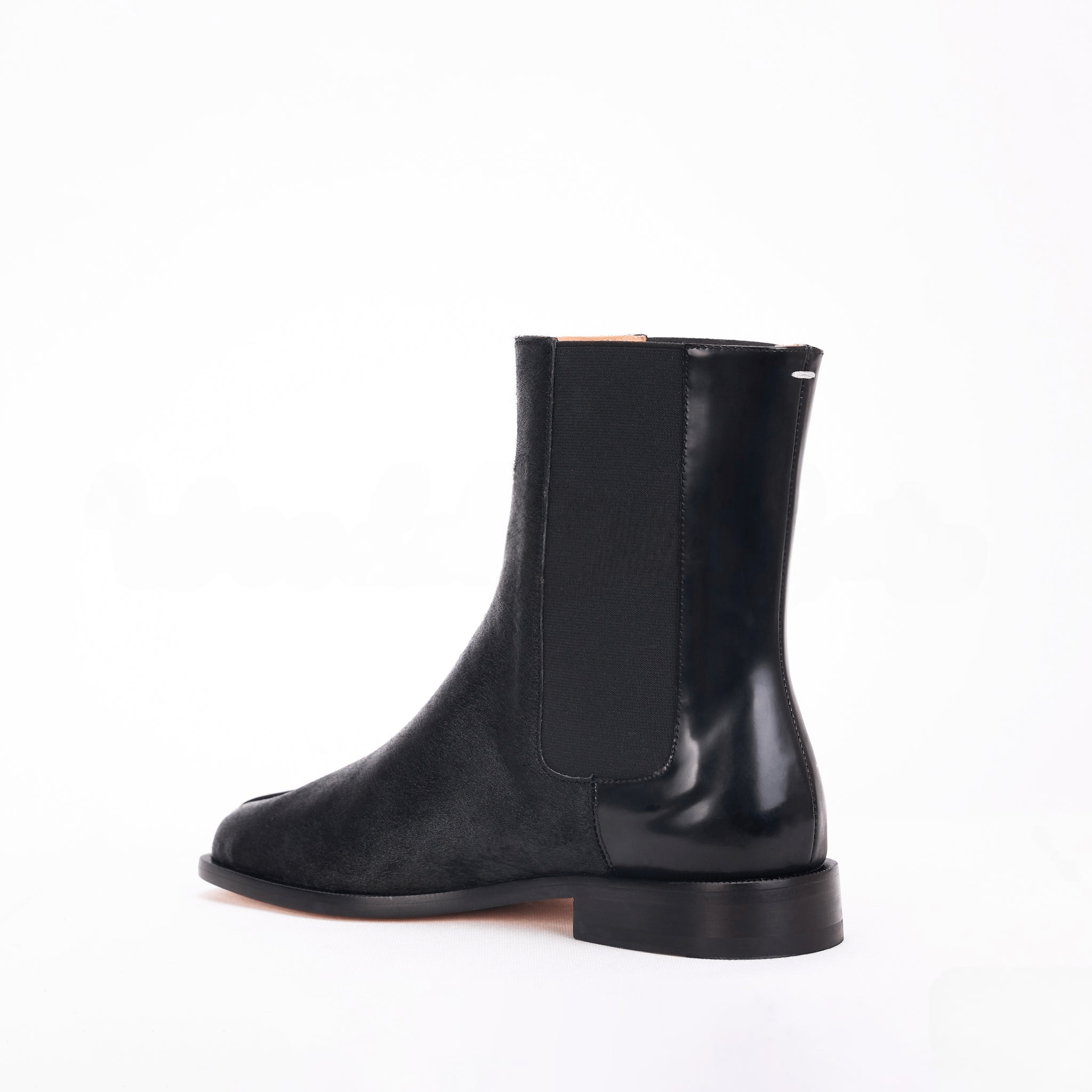 Tabi Split - Toe Leather Horse Hair Boots - Sofia Romano