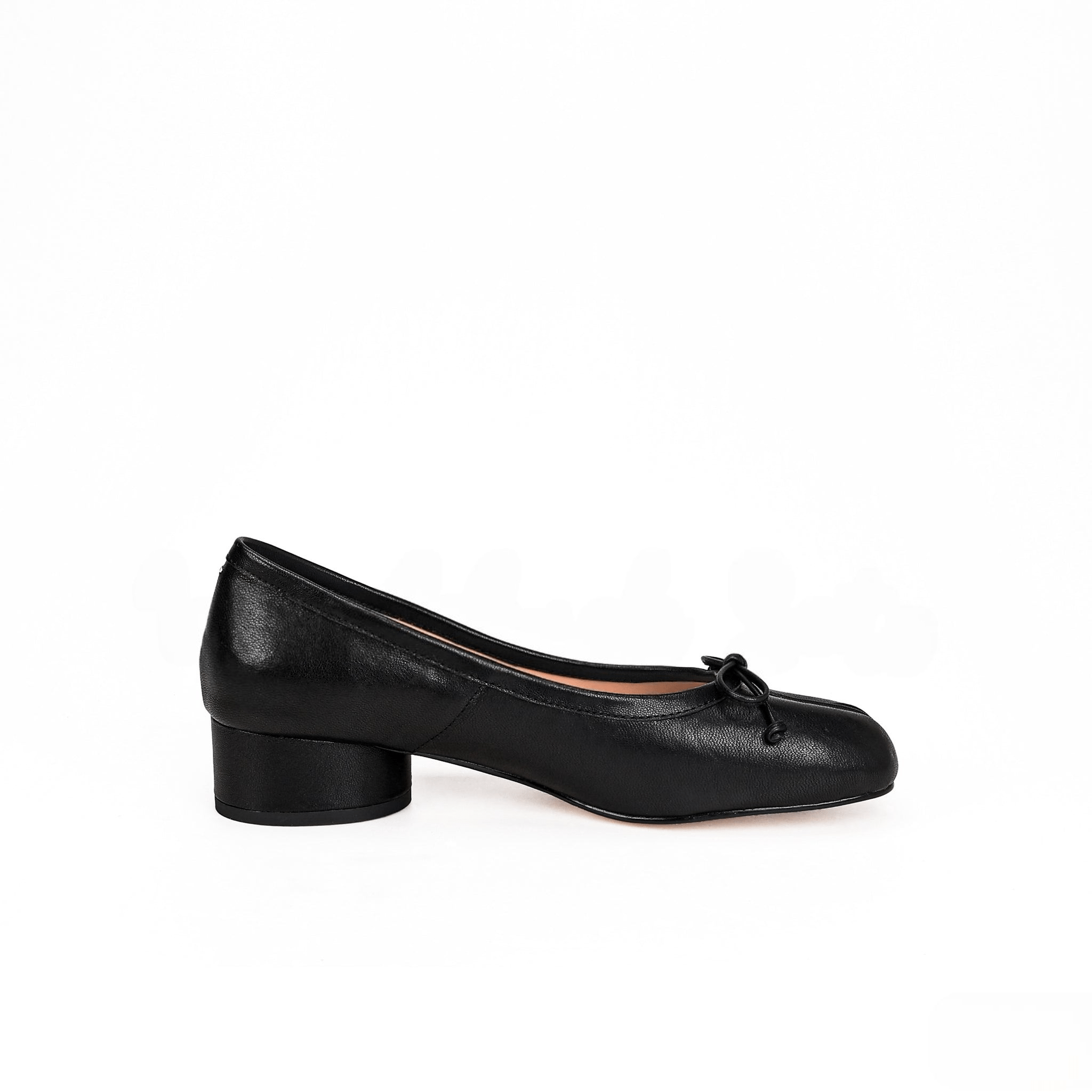 Tabi Split - Toe Leather Mary Jane Heels - Sofia Romano