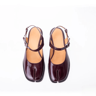 Tabi Split - Toe Leather Sandals - Sofia Romano