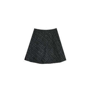 Textured A - Line Skirt - Sofia Romano